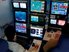 image of control cabin